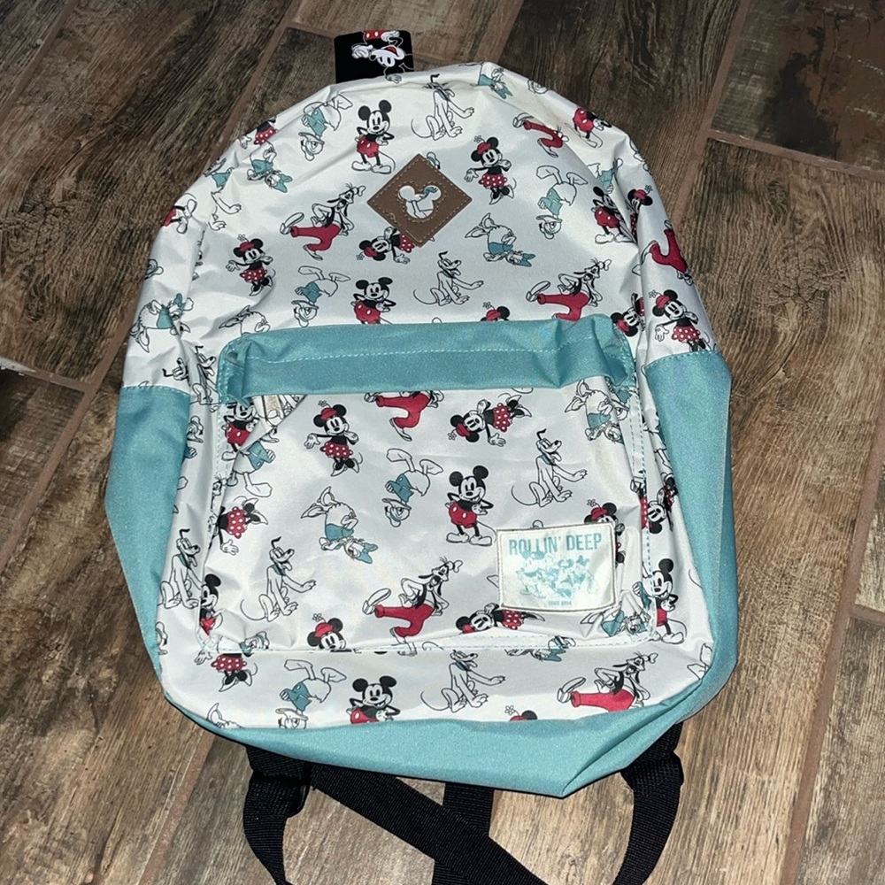 Disney Character Print Backpack - Picture 3 of 7